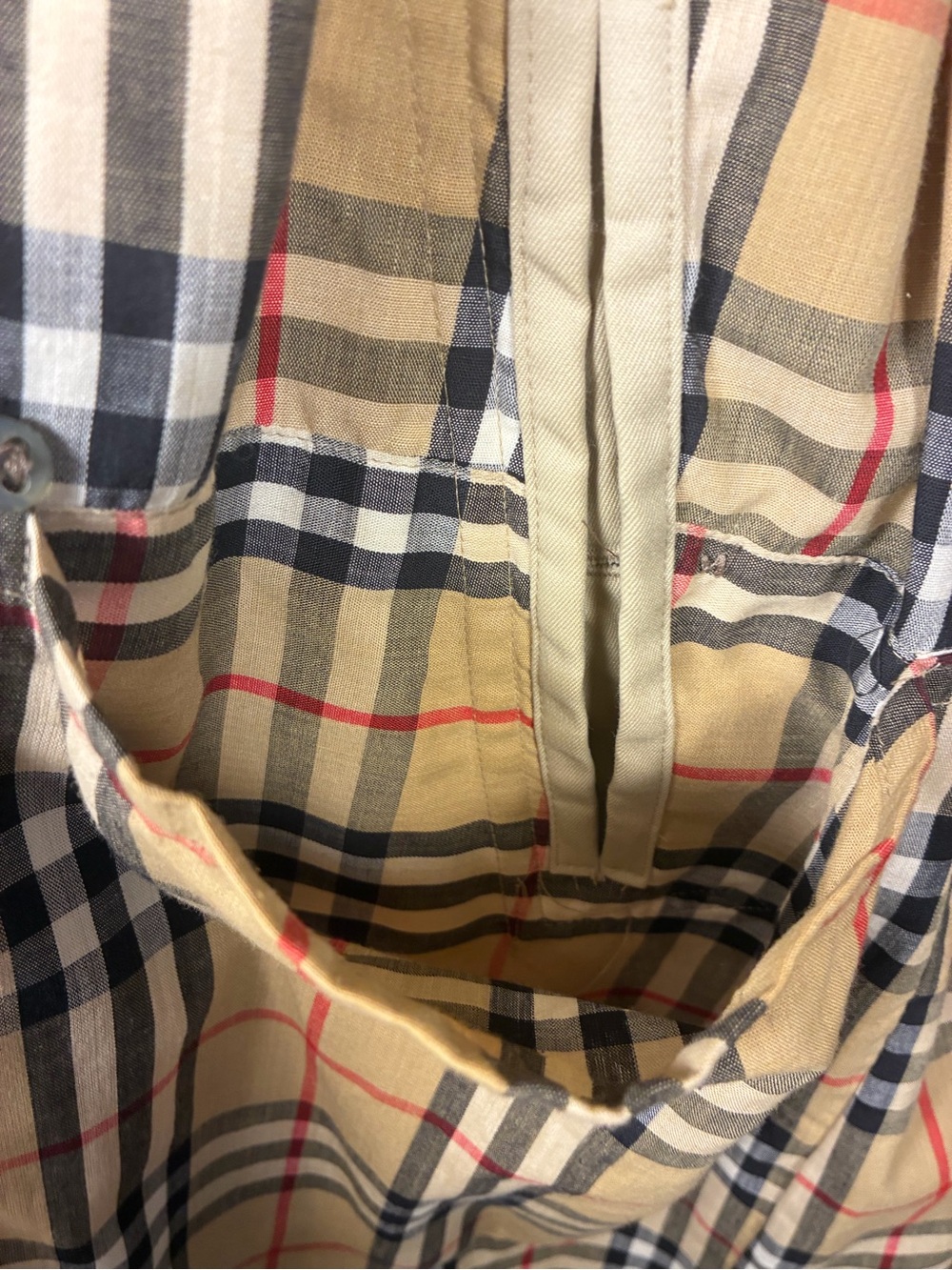 Burberry England VTG Novacheck Classic Double Breasted Belted Trench Coat Unisex - Picture 12 of 16